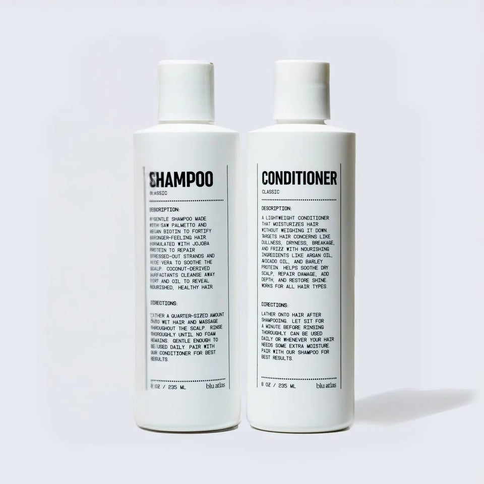 Blu Atlas Shampoo and Conditioner