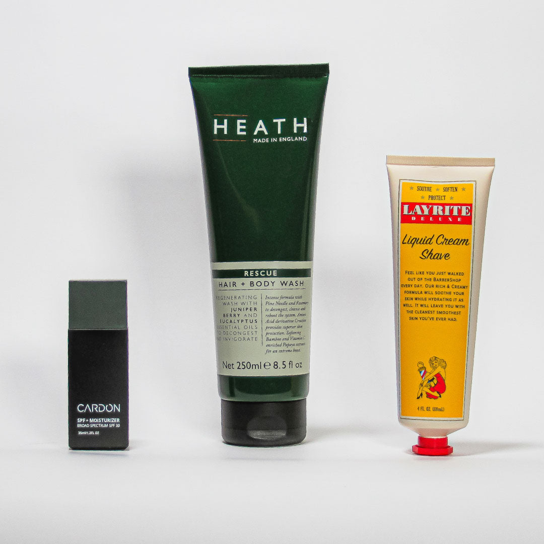 Henkey Low-Maintenance King Bundle | 3-Step Grooming for Men – Henkey's
