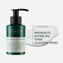 Heath Oil Control Moisturizer bottle with pump on a white background